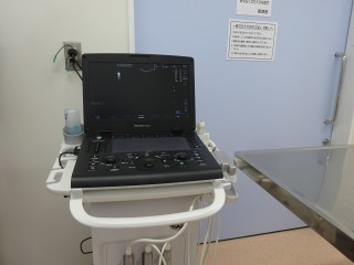 機動的で人気機種の超音波診断装置です。